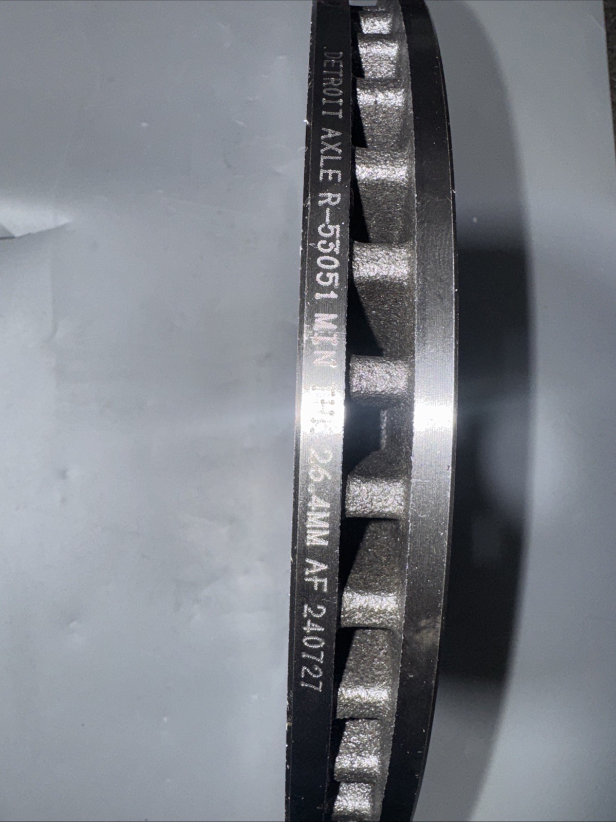 Detroit Axle Premium Brake Rotor R-53051