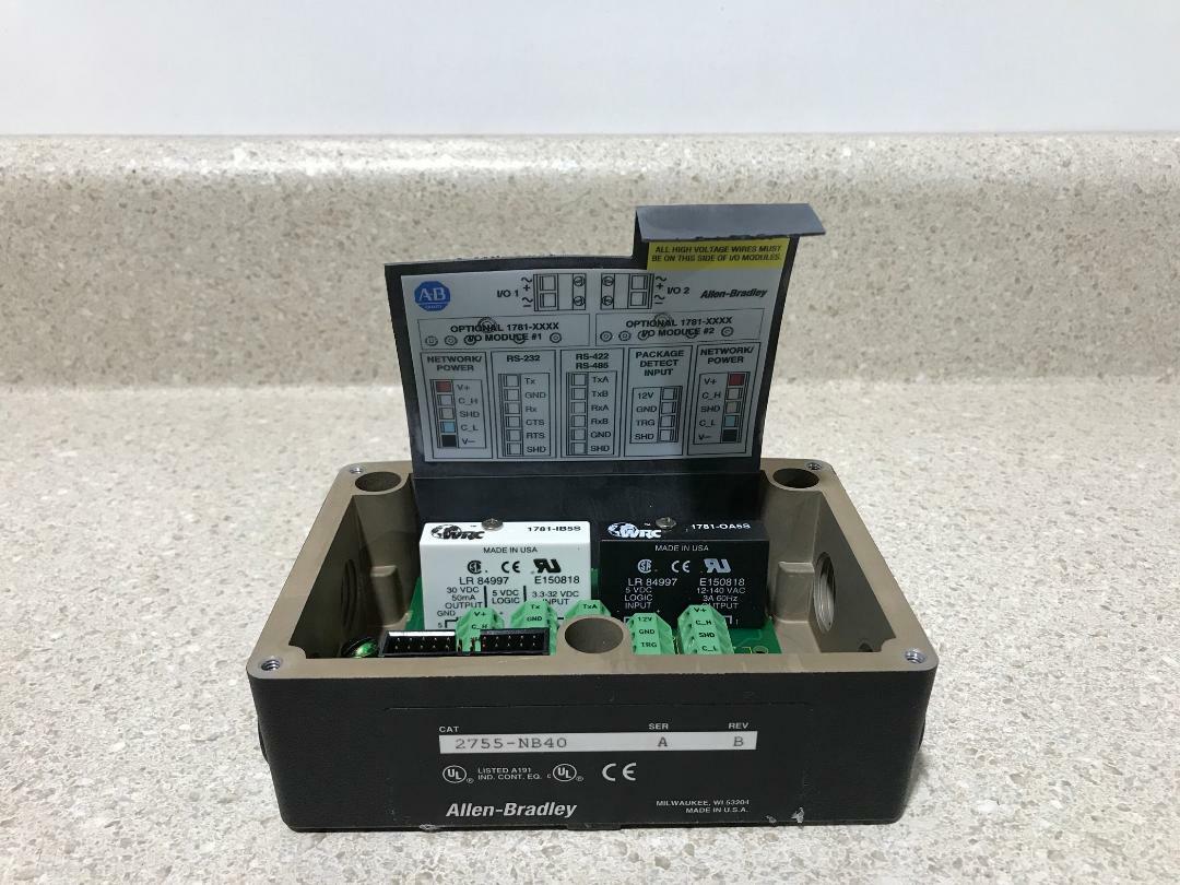 Allen Bradley Adaptascan Bar Code Assy. 2755-NB40 SER. A NEW