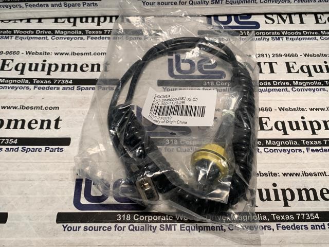 NEW Cognex Coiled Cable – 300-1120-3R w/Warranty