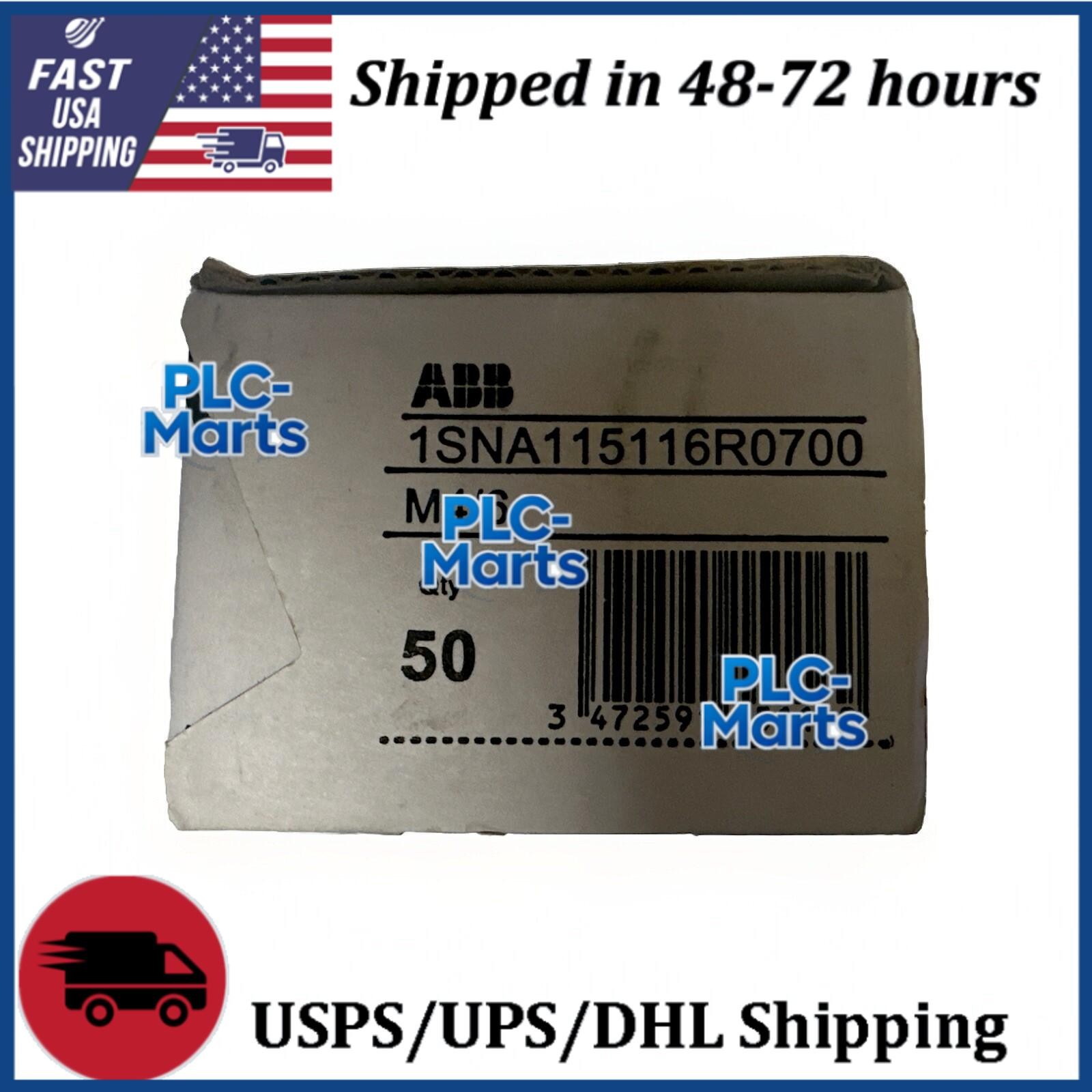 NEW Box of 50 ABB Entrelec 1SNA115116R0700