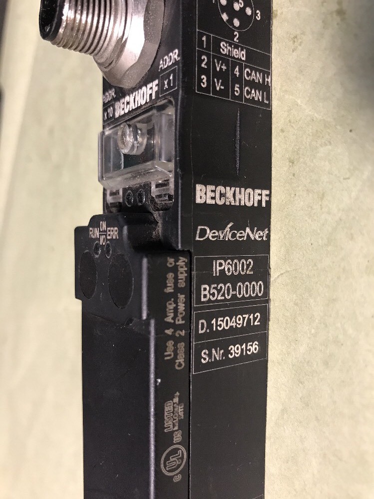 BECKHOFF IP6002 B520-0000 INTERFACE BOX MODULE Fast Shipping