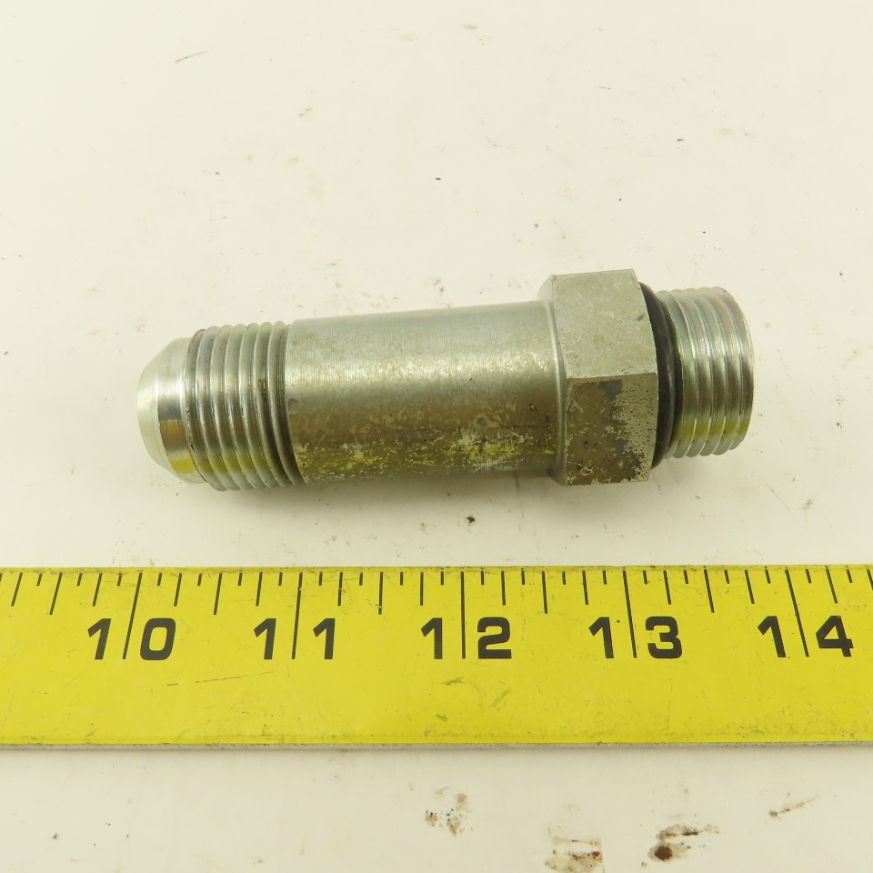 5/8″ OD Tube 1-1/16″-12 JIC Flare 1-1/16″ Male O-Ring Seat Extension 3-15/16″OAL