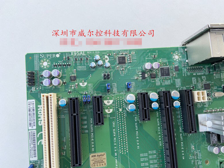 Super industrial equipment computer motherboard X9SAE REV: 1.01A