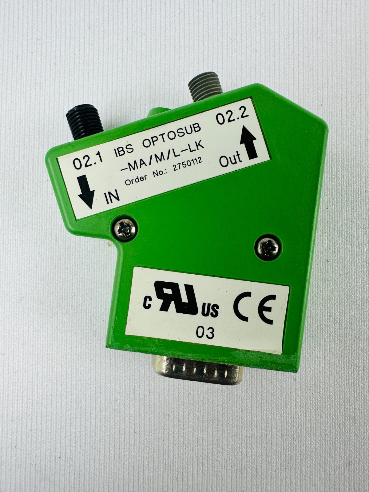 Phoenix Contact IBS OPTOSUB-MA/M/L-LK 2750112 Fiber Optic Converter