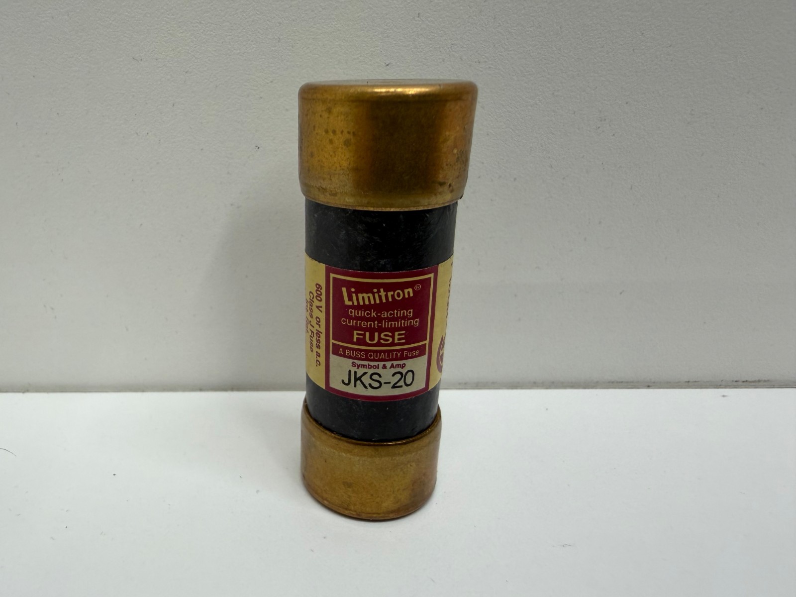 NEW OLD STOCK! LIMITRON BUSSMANN 20A 600V QUICK FAST ACTING FUSE JKS-20