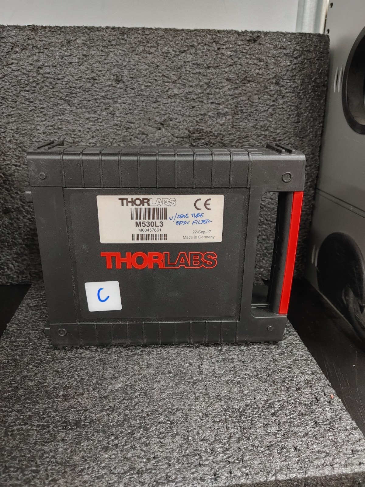 THORLABS M530L3 530 nm 350 mW 1000 mA Mounted LED w Lens Tube and Optic Filter