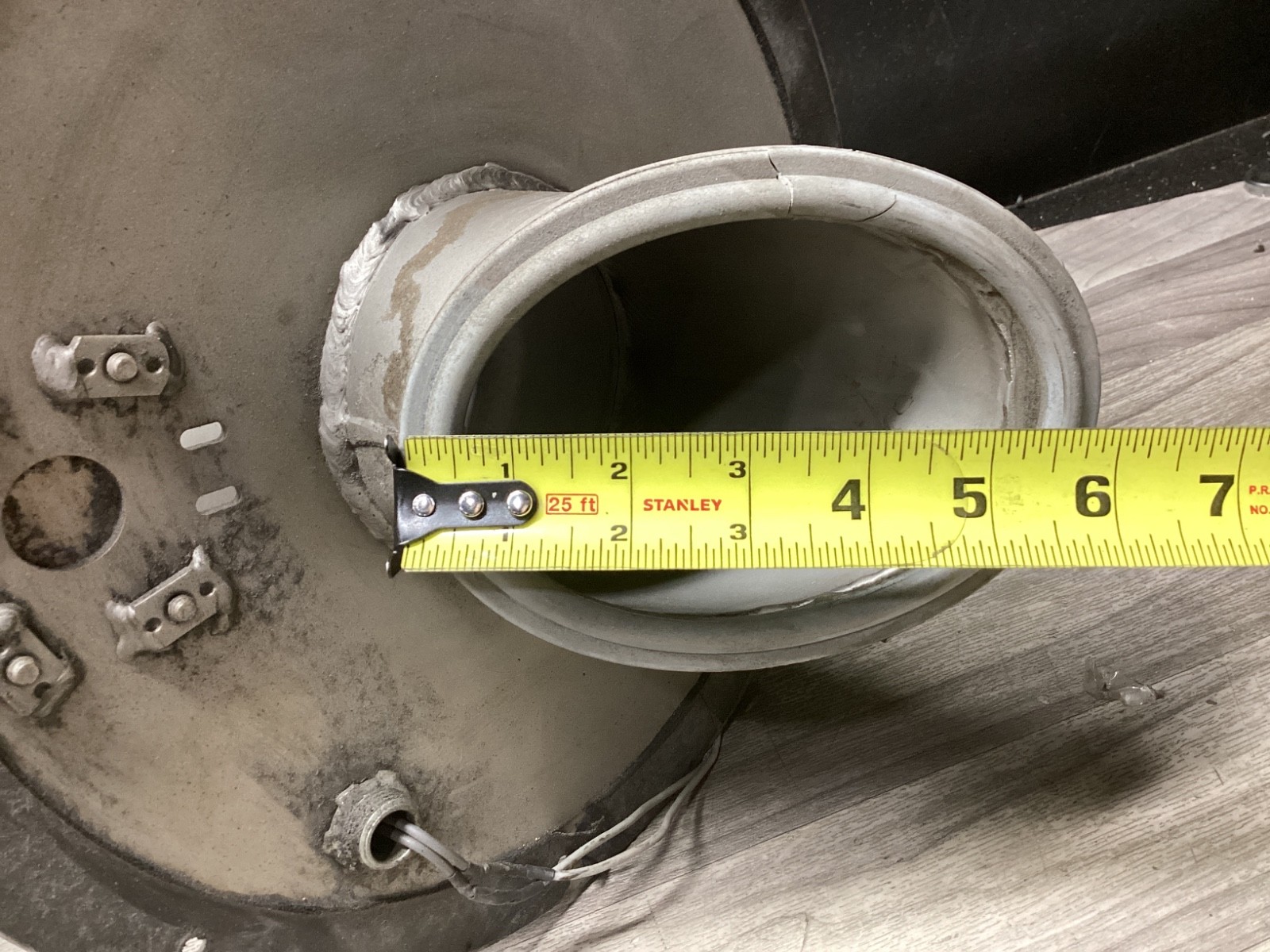 Funnel Hopper Material Feeder Receiver #100H125PR8