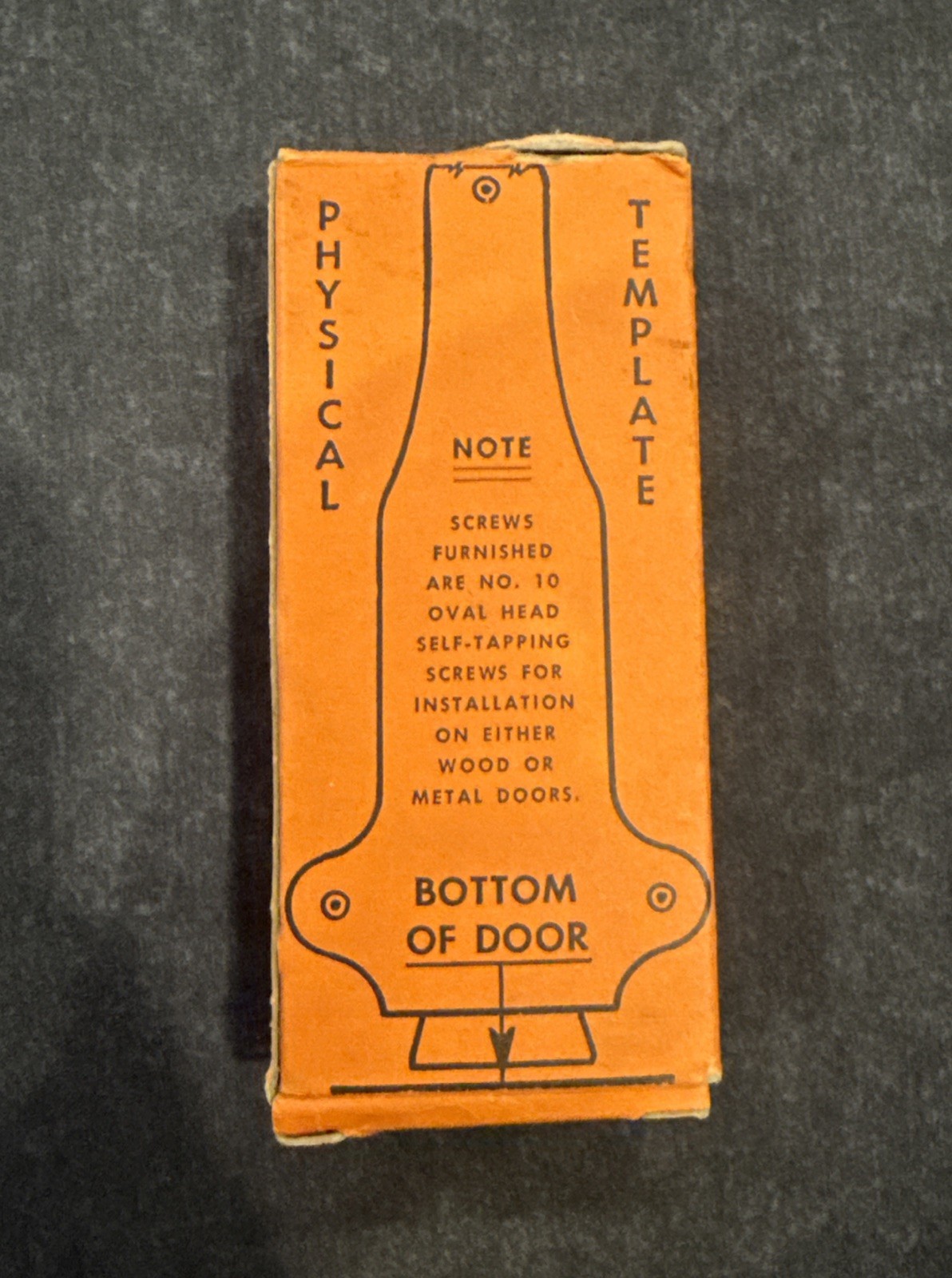 Glynn Johnson GJ1153 Plunger Door Holder In Original Box! ~ Fast Shipping!