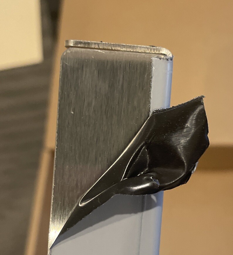 ENS 367-5014-B Sales Counter Filler Bracket – 8 1/2″ x 8 1/2″ x 1 1/8″ New NIB
