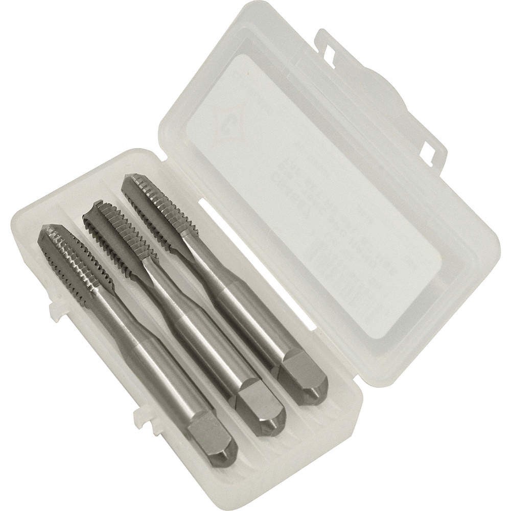 CLEVELAND C54600 Three Piece Tap Kit,3/8-24,HSS 435N33