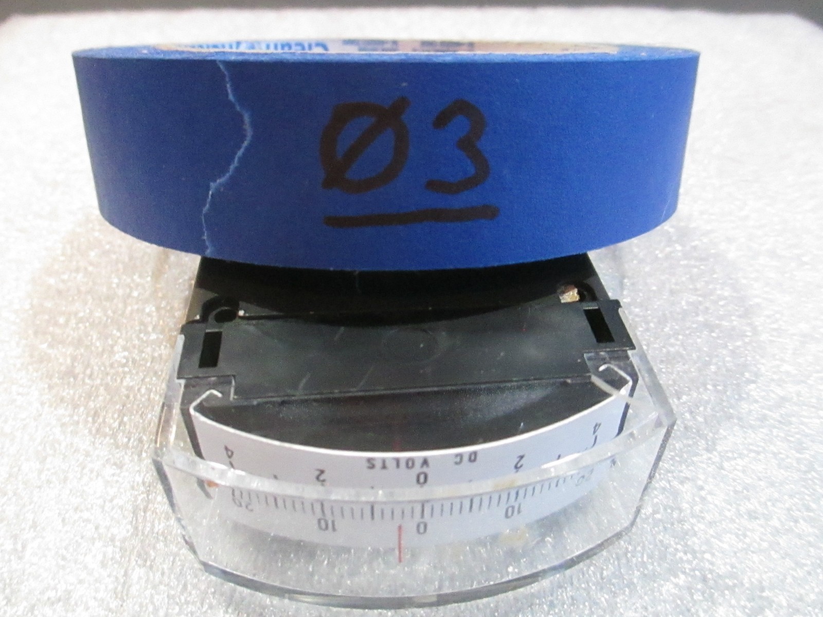 GE Type 185 DC Volt Meter 20V Vintage 03C12