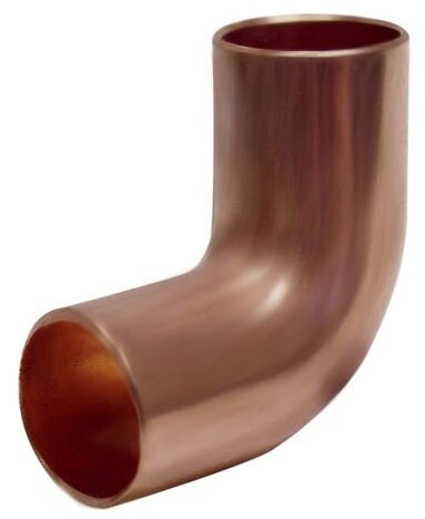 Jones Stephens 1-1/4″ X 1-1/4″ Ftg X C Wrot Copper 90D Long Radius Elbow