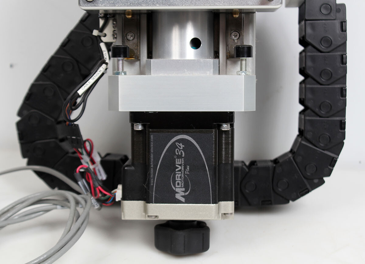 Alcon Motorized 3-Axis XYZ Vertical Positioning Stage w/ MDrive Driver Motors