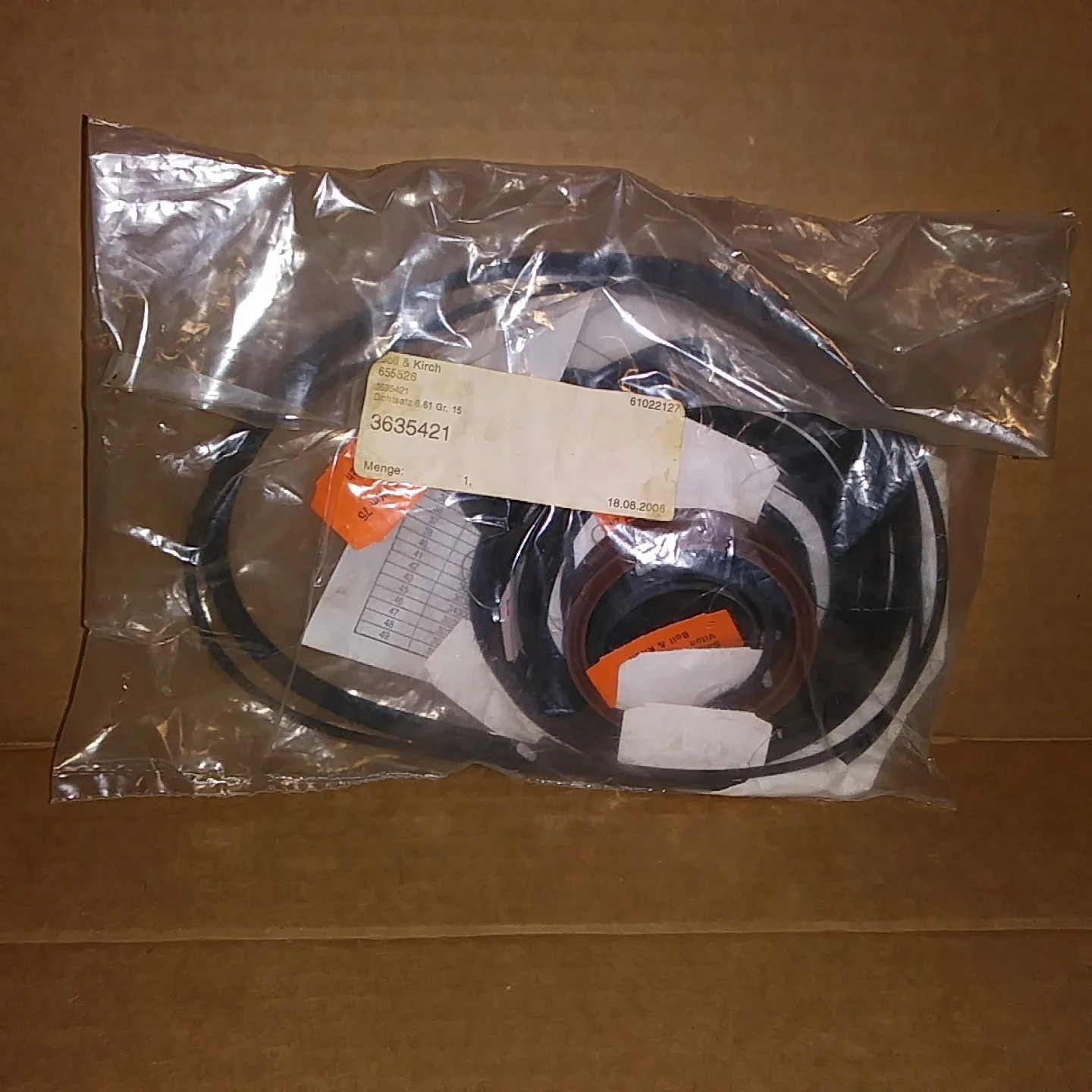 Boll & Kirch 655526 Gasket Set for 6.61 Gr. 15 Automatic Filter 3635421 61022127