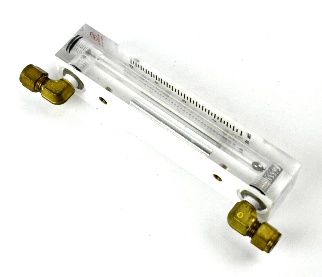 Dwyer VFB Series 0-20 l/mm Meter Gauge 100 PSIG ~ 65 Deg C / 150 Deg F Max