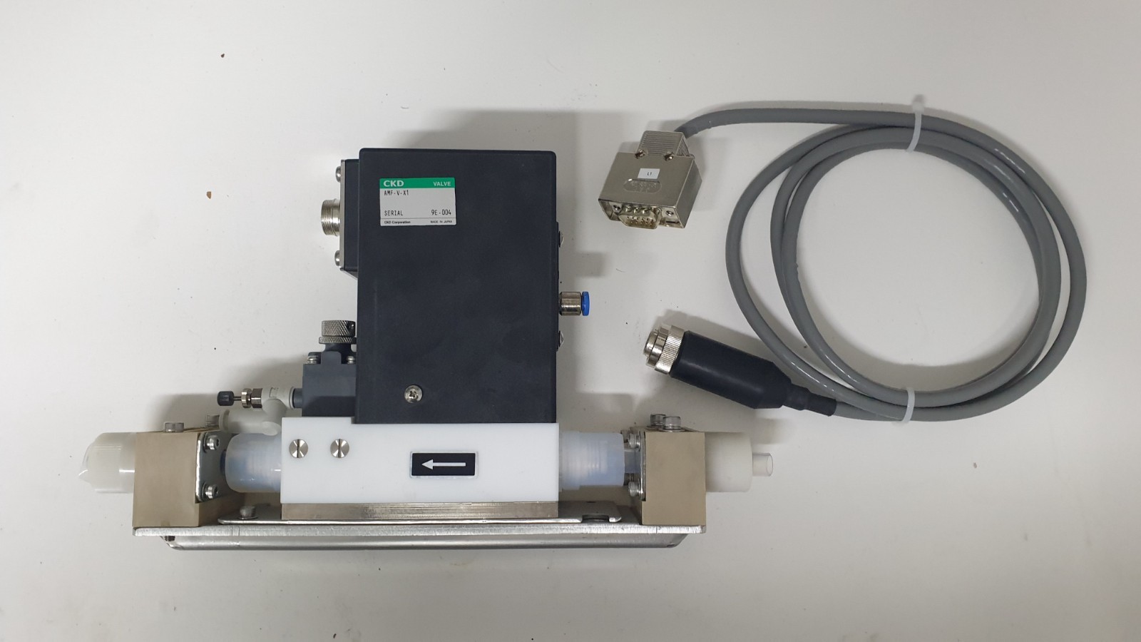 CKD AMF-V-X1 Flow Valve Assembly with Cable, From TEL Tokyo Electron Lit