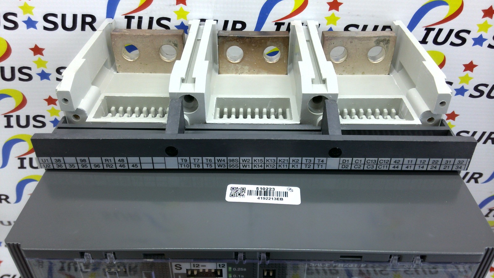 NSOP ABB SACE Tmax T7L 1250 PR231/P LS/I In=1250A 3p F F M T7M Circuit Breaker