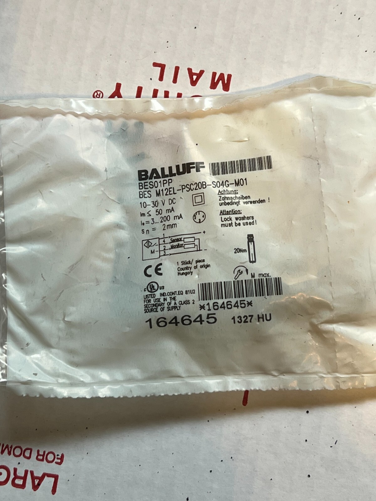 balluff bes01pp bes m12el-psc20b-s04g-m01 nos surplus