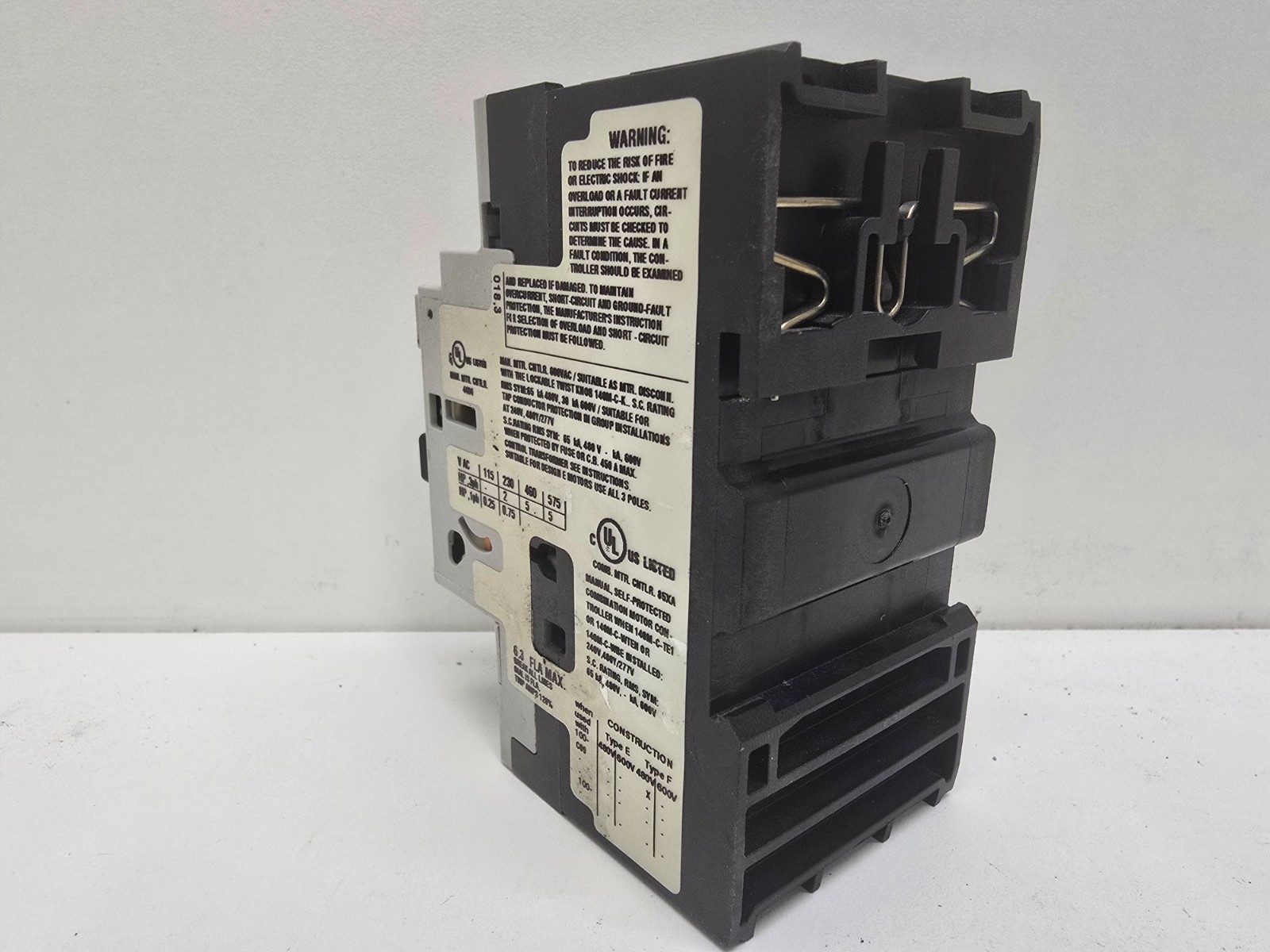 GOOD USED! ALLLEN-BRADLEY CIRCUIT BREAKER 140M-C2E-B63