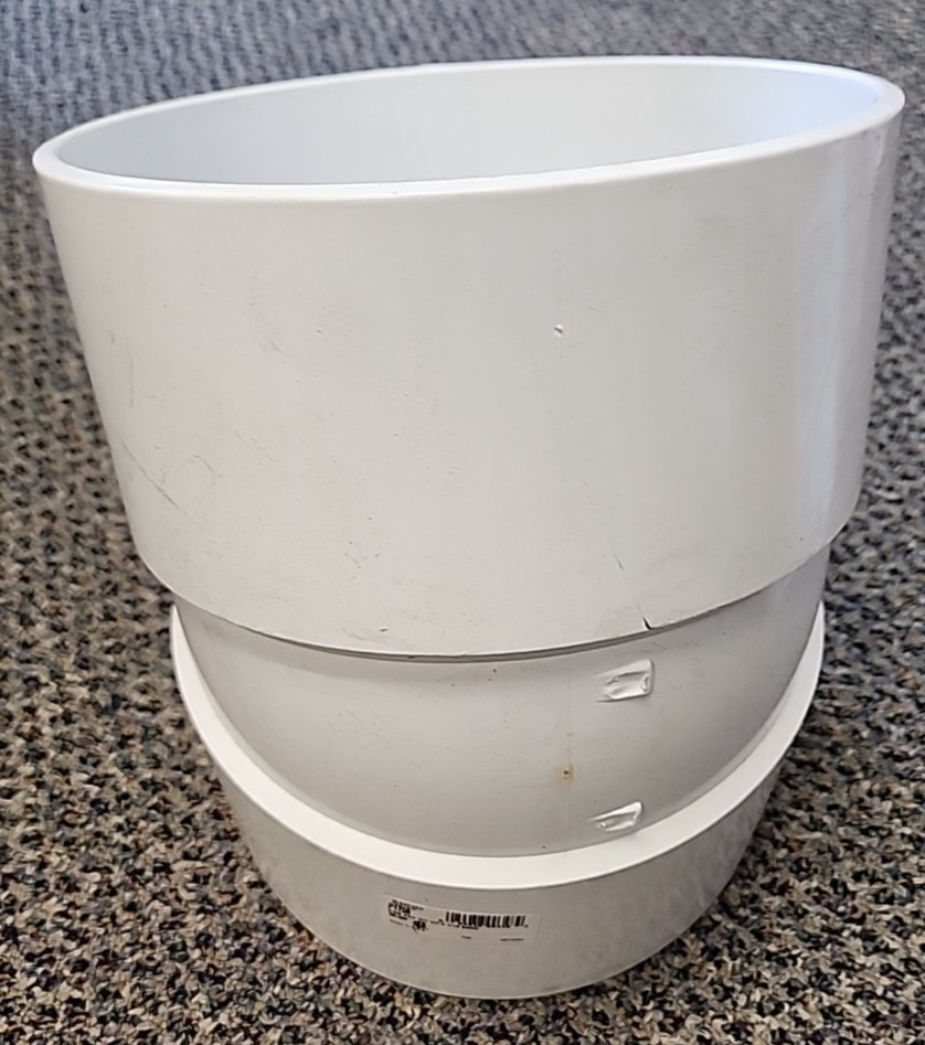 Westlake Pipe & Fittings P1708 – 8 SDR35 1/16 Bend 22.5 HxH