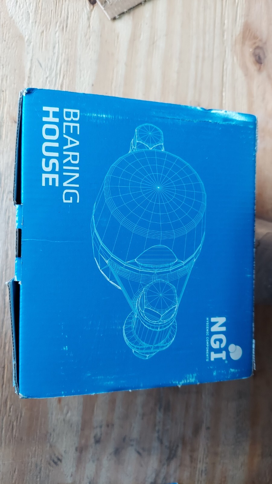 New NGI 9004298 XB3FC52-SSB2540-OM-OS-BXH Bearing Housing