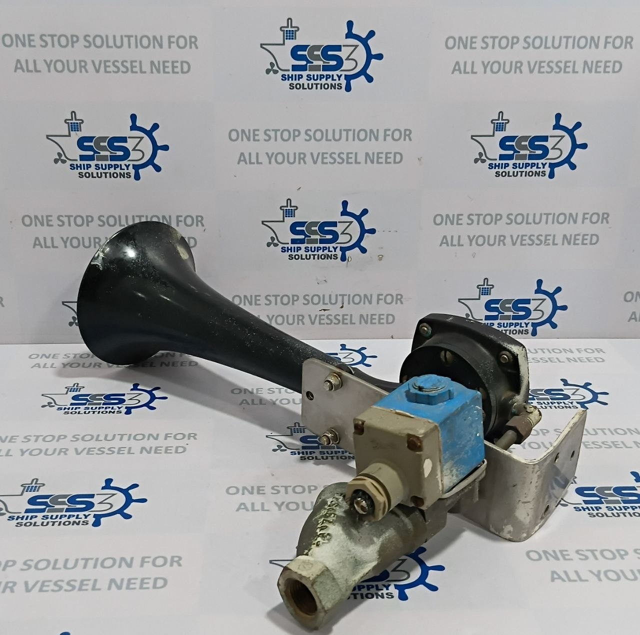 Kockum Sonics TYFON KT75/400 Air Horn With Solenoid Coil