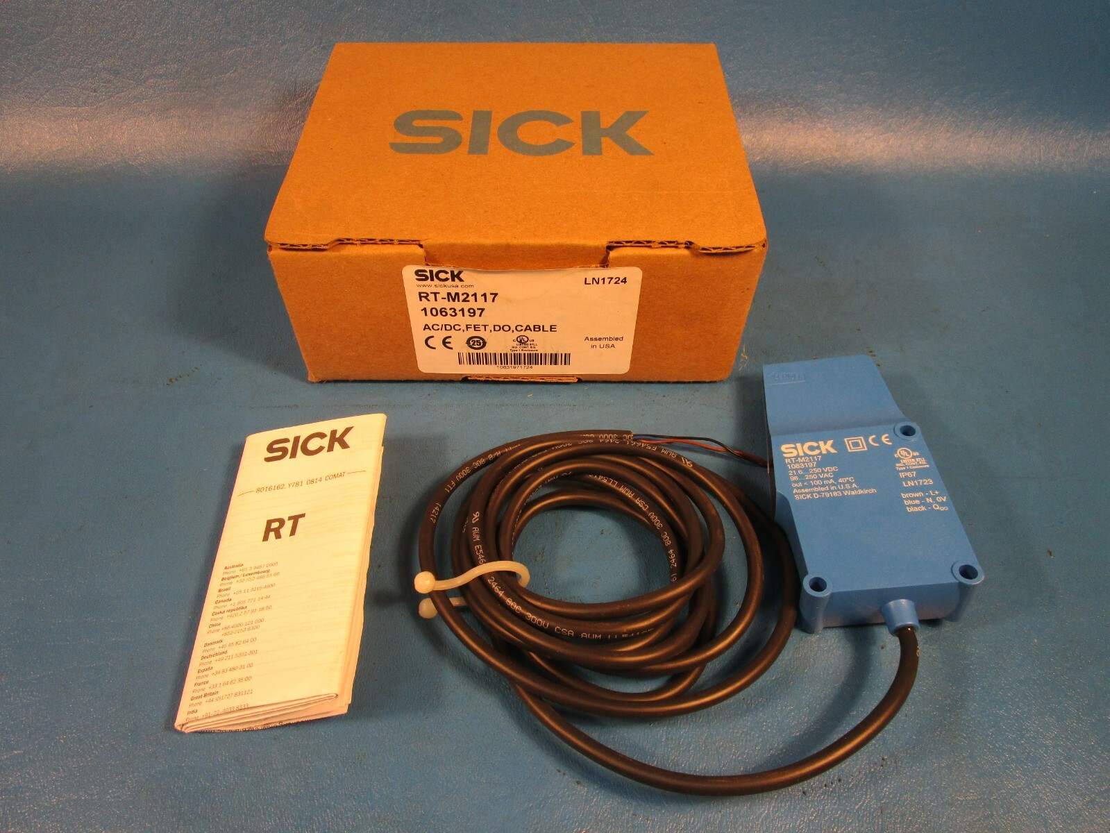 SICK RT-M2117 Proximity Switch Sensor, Photo-Electric Sensor