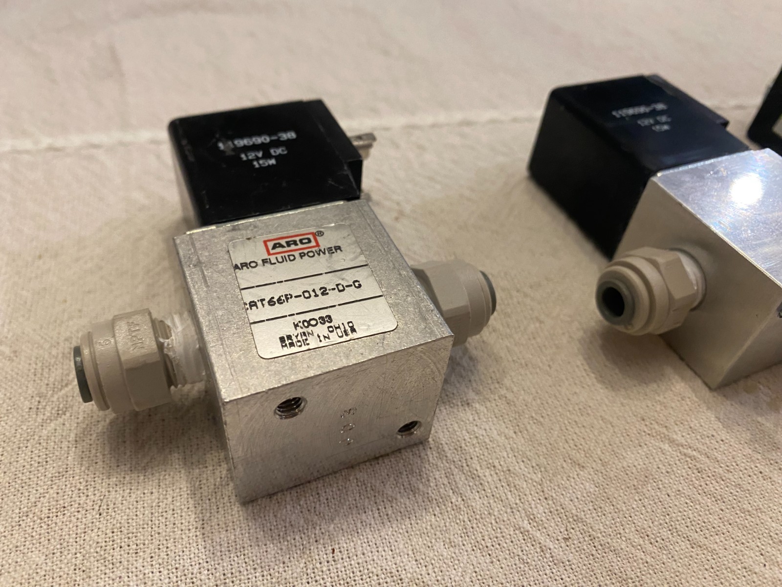 INNERSOLL-RAND 66P-012-D-G 119690-38 12V DC 15W Aro 4HN46 Solenoid Air control