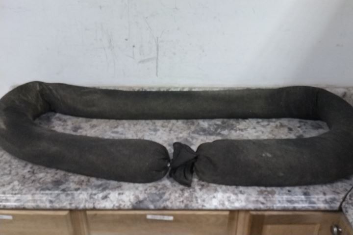 Pig FLT787-BK 5 In x 10 In Size 5 Ft Length Black Filter Sock