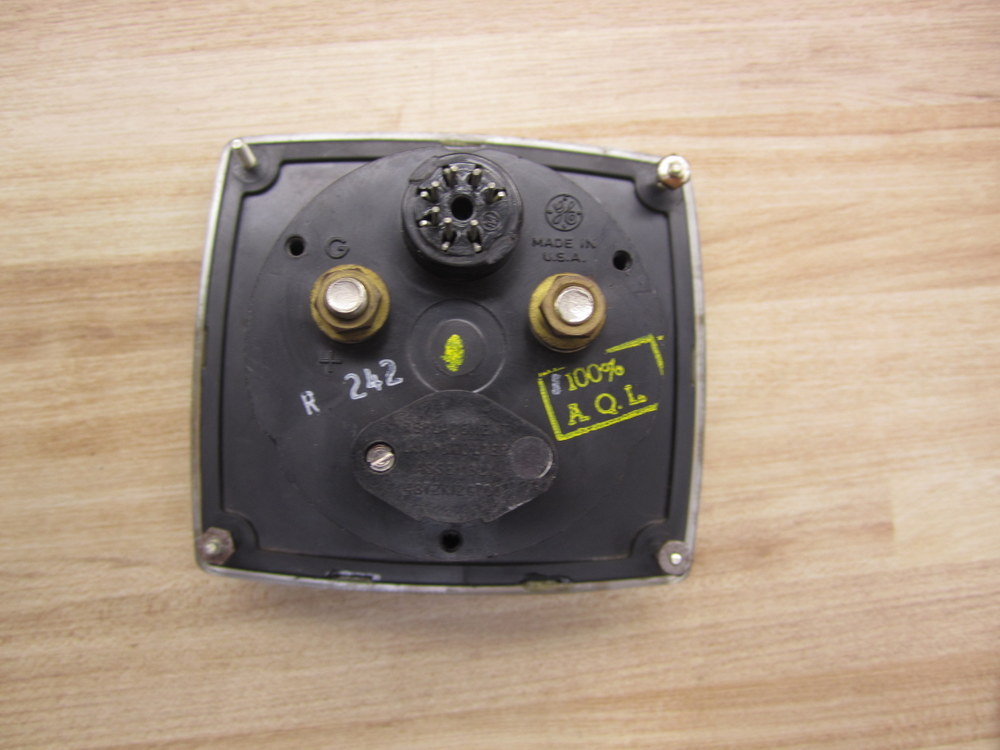 General Electric 50-195430FAFA2KDS Ohm Meter D-1255K16705