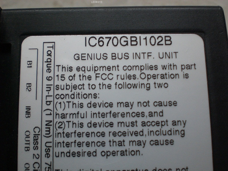 **USED GE FANUC PLC IC670GBI102 IC670GBI102B 90days warranty via DHL or EMS