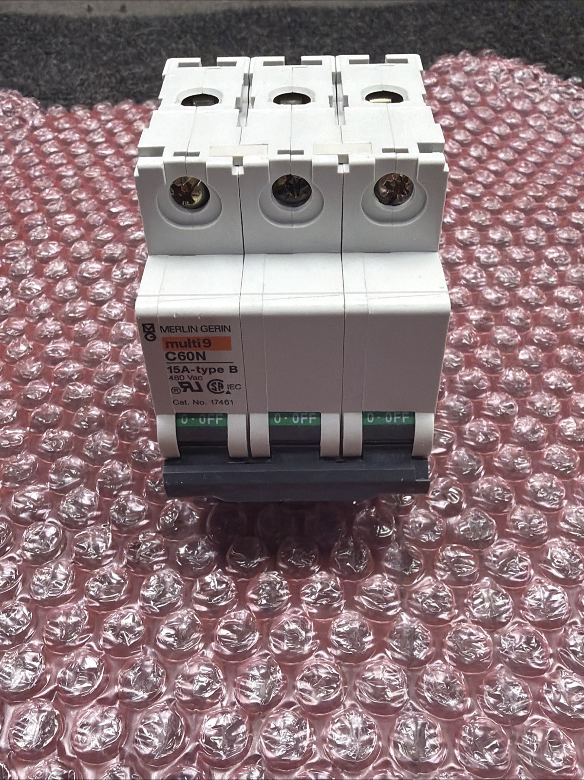 Merlin Gerin 17461 Square D Breaker 15A MG17461 Schneider