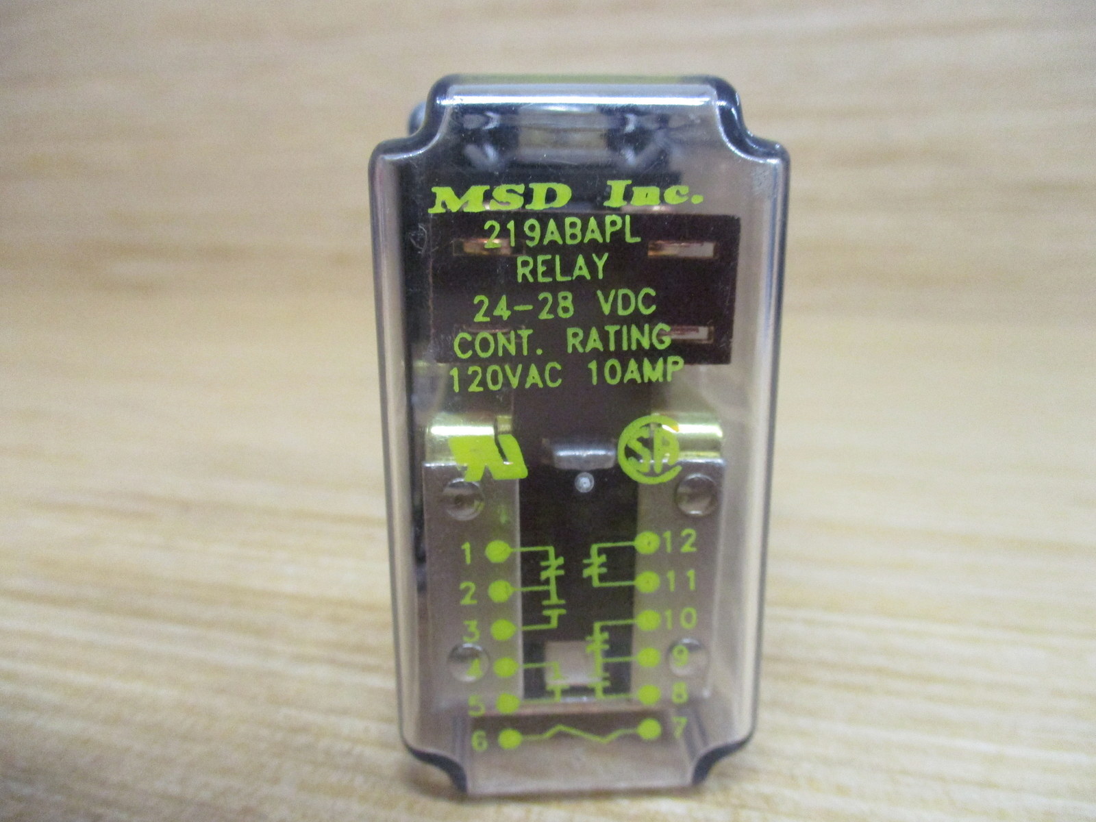 MSD 219ABAPL 24-28VDC Magnecraft Struthers Dunn Relay