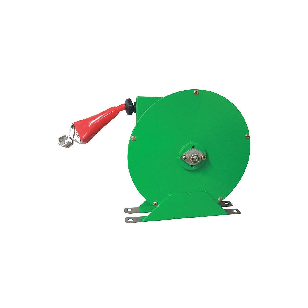 SPEEDAIRE 440G06 Cable Reel,50 ft.,Powder Coated,Green 440G06
