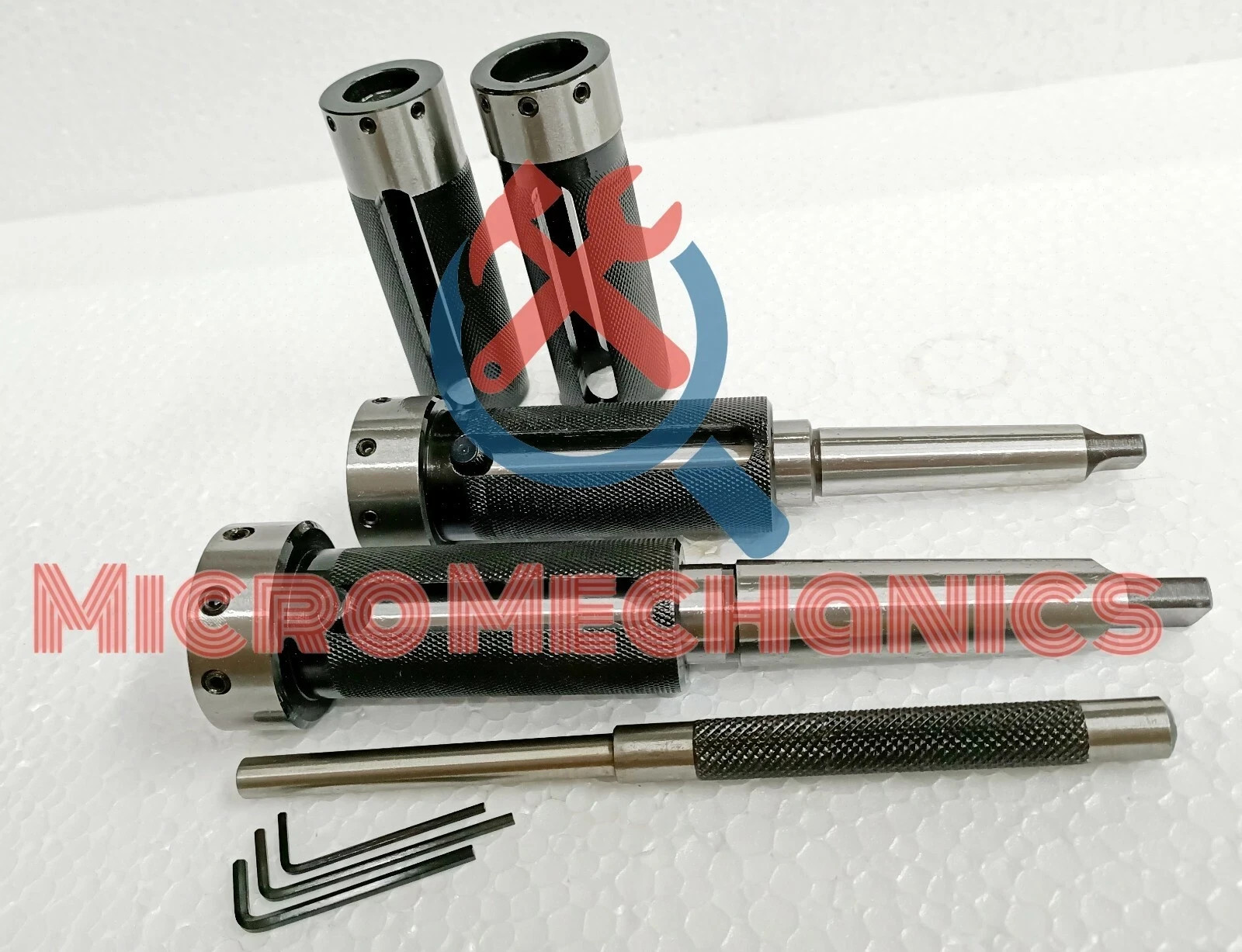 Lathe Tailstock Die Holder Extra Long Floating Type MT2 MT3 Shank Metric Dies