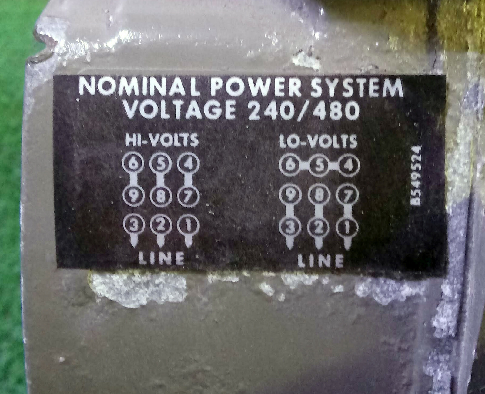 1 USED US ELECTRIC MOTORS K0270067 3.67HP VARIDYNE MOTOR ***MAKE OFFER***