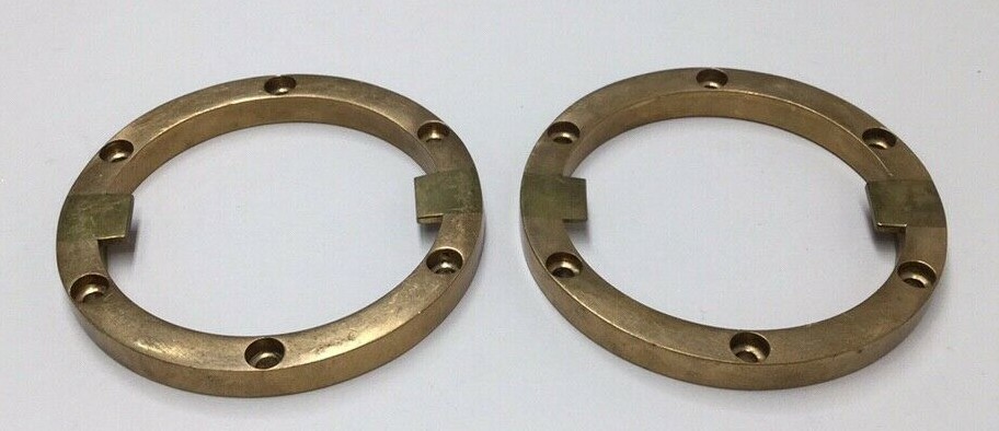 Brass B-376 Brass Wiper M8004864 4″ OD 3-1/4″ ID 6 Hole Mount (Pack Of 2)