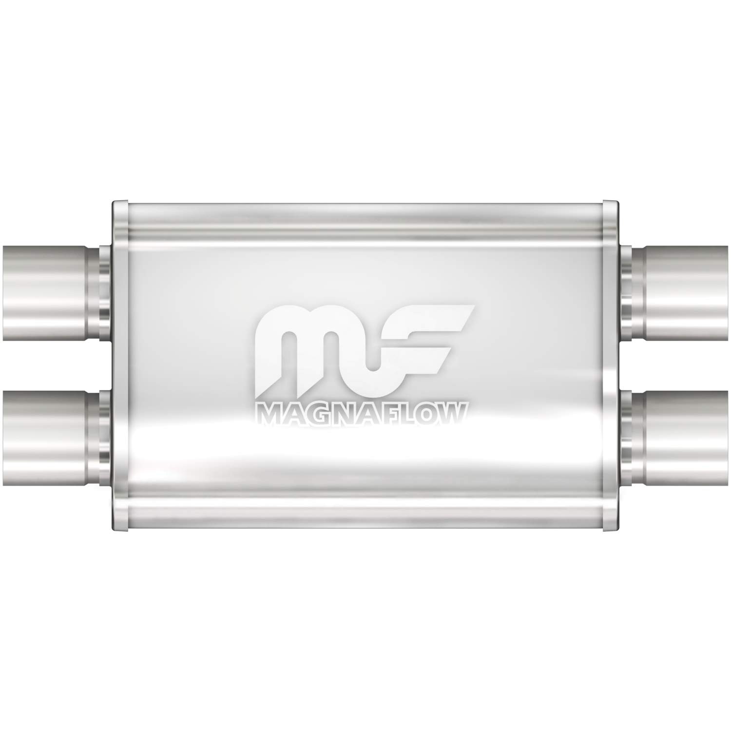MagnaFlow 2.25 Inch Inlet Outlet Oval Muffler 4×9 Universal Performance Sound