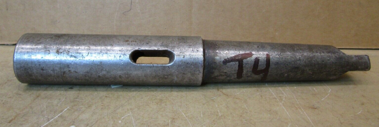MT4 to MT3 Morse Taper Adapter ~9″ Length Cleveland Twist Drill Co 1522OMF