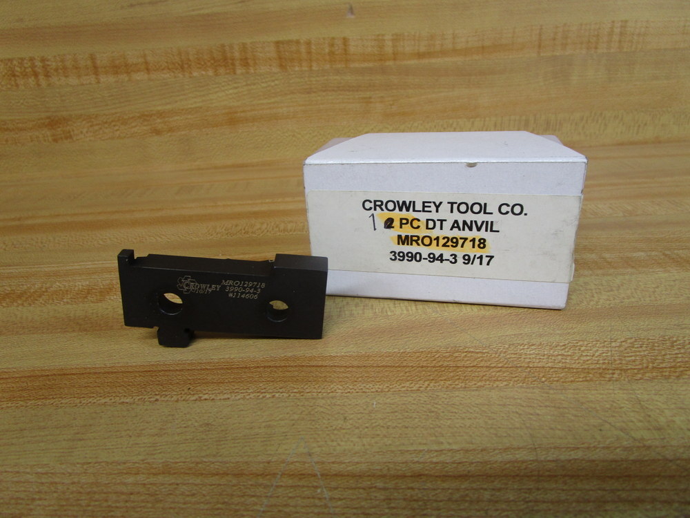 Crowley Tool 3990-94-3 DT Anvil MRO129718