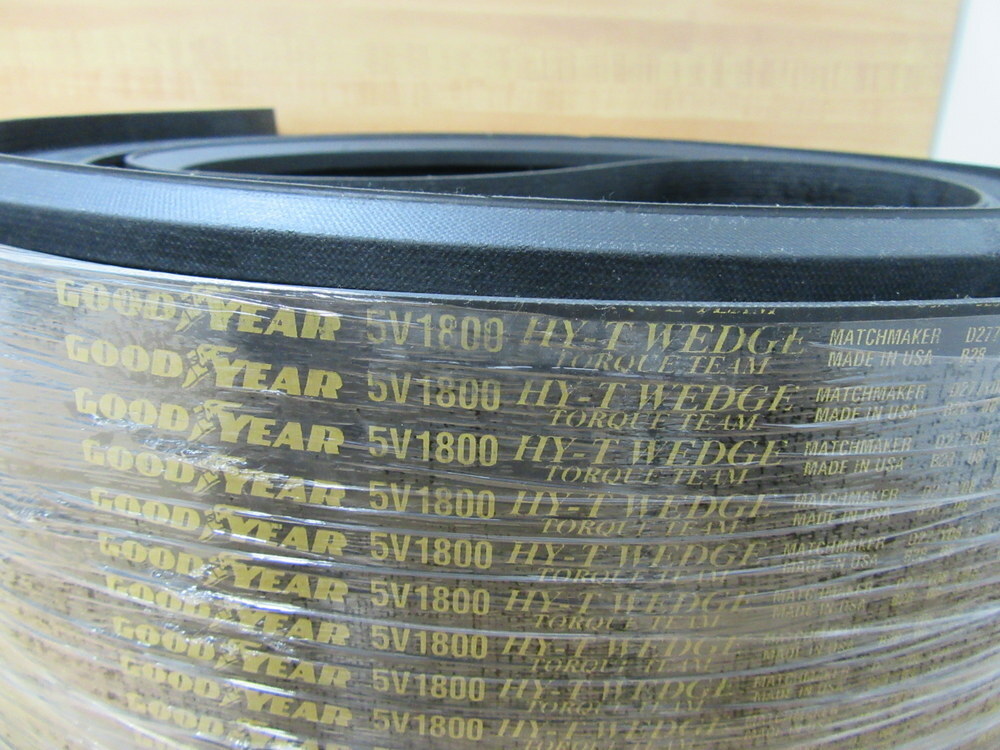 Goodyear 10/5V1800 Belt 5V1800 10 Rib HY-T Wedge 180″