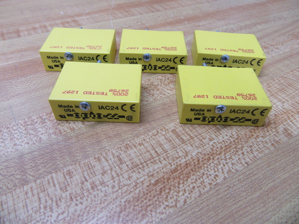 Opto 22 IAC24 I/O Module (Pack of 5)