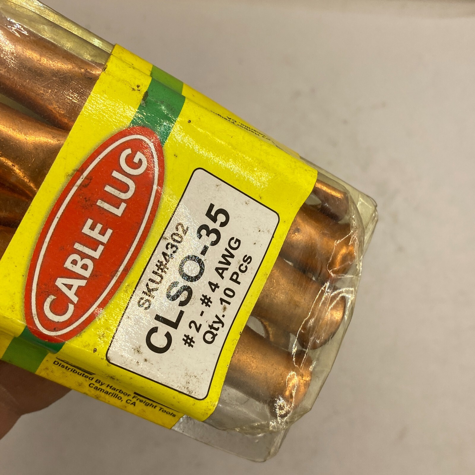 Cable Lug Clamp Connection #4302 CLSO-35 – QTY 10 Pcs – LOT OF 2🔔