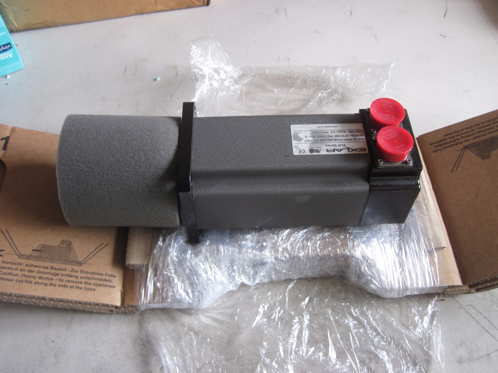 100% WARRANTY Exlar SLM Series SLM090-XXGB-MC1-368-XH-31847 Servo Motor 31847