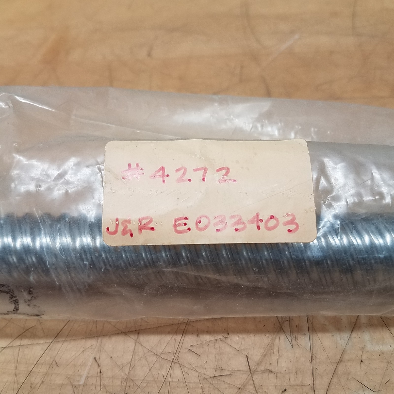 HIWIN S089434-1 014 Ball Screw Gear W/ ~1098mm Spindle, Nut Dia. 40mm,71.5mm L