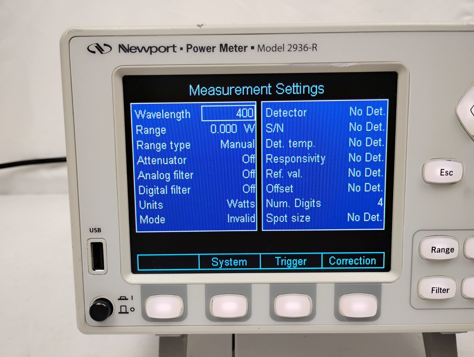 Newport 2936-R Dual Channel High Performance Optical Power & Energy Meter