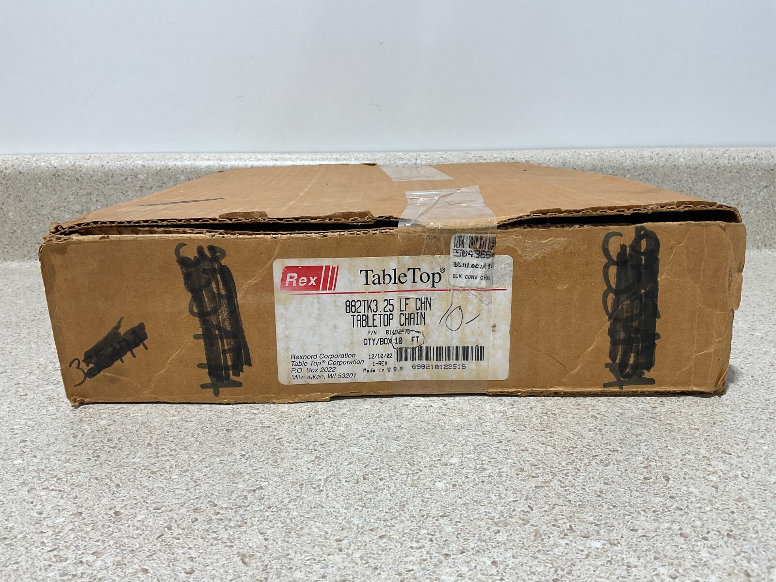 Rexnord 882TK3.25 10FT NEW