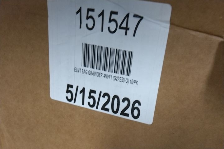 Parker G2PE50-Q 10 Pk 2 Trade Size 50 Micron Rating 160 GPM Filter Bag