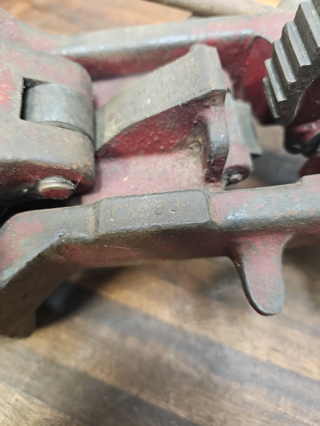S21- RARE Detroit Belt Lacer Press Vintage flat belt Lacing. Machine
