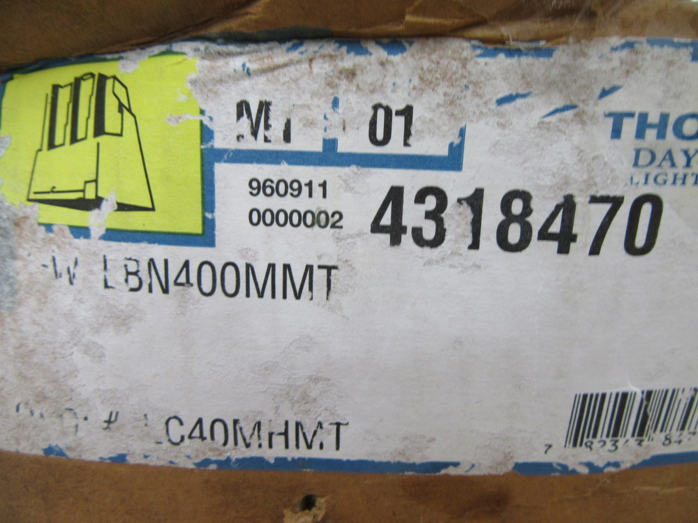 Philips/Thomas Day-Brite LBN400MMT HID Fixture Fitting